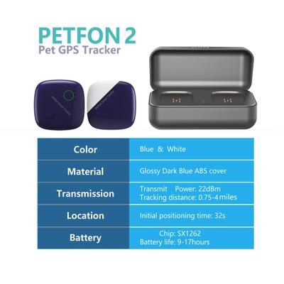 Show full view: Petfon Smart Pet GPS Tracker II, Blue slide 7 of 9