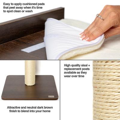 Show full view: PetFusion 76.8-in Wall Mounted Cat Tree slide 6 of 11