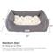 Show in main carousel: PetFusion Calming Cuddler Dog Bed, Medium slide 5 of 7