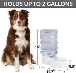 PetFusion H2O Gravity Dog & Cat Waterer, 2-gal slide 2 of 6