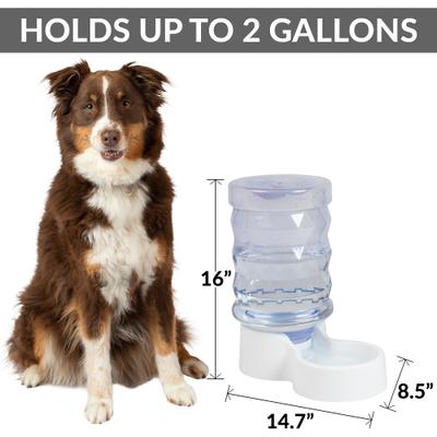 Show full view: PetFusion H2O Gravity Dog & Cat Waterer, 2-gal slide 2 of 6