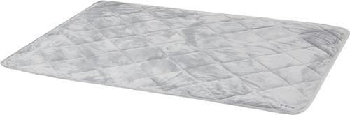 Show full view: PetFusion Microplush Quilted Dog & Cat Blanket, Gray, X-Large slide 6 of 9