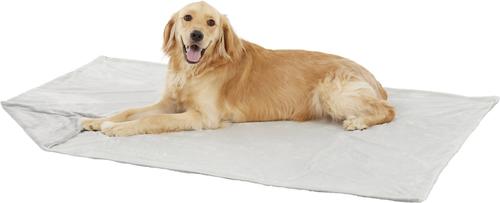 Show full view: PetFusion Premium Reversible Dog & Cat Blanket, Gray, X-Large slide 3 of 10