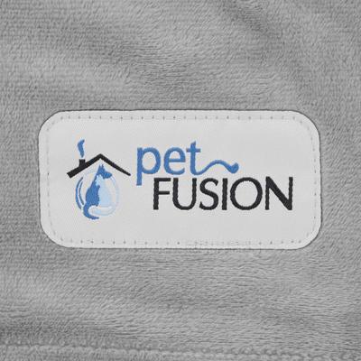 Show full view: PetFusion Premium Reversible Dog & Cat Blanket, Gray, X-Large slide 7 of 10