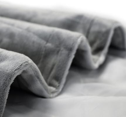 Show full view: PetFusion Premium Reversible Dog & Cat Blanket, Gray, X-Large slide 8 of 10