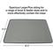 Show in main carousel: PetFusion ToughGrip Dog Food Mat, Gray, X-Large slide 9 of 10