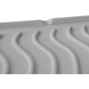 PetFusion ToughGrip Gray Cat Litter Mat, X-Large