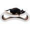 Show in main carousel: PetFusion Ultimate Cat Scratcher Lounge Toy with Catnip, Cloud White slide 3 of 8