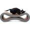 Show in main carousel: PetFusion Ultimate Cat Scratcher Lounge Toy with Catnip, Slate Gray slide 3 of 9