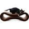 Show in main carousel: PetFusion Ultimate Cat Scratcher Lounge Toy with Catnip, Walnut Brown slide 3 of 10