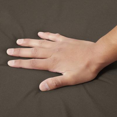 Show full view: PetFusion Ultimate Lounge Memory Foam Bolster Cat & Dog Bed with Removable Cover, Brown, Jumbo slide 5 of 7