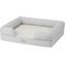 Show in main carousel: PetFusion Ultimate Lounge Memory Foam Bolster Cat & Dog Bed with Removable Cover, Sandstone, Large slide 3 of 9
