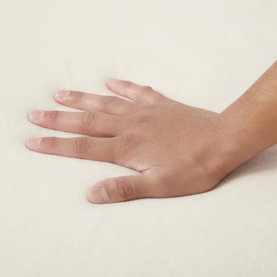 Show full view: PetFusion Ultimate Lounge Memory Foam Bolster Cat & Dog Bed with Removable Cover, Sandstone, Large slide 7 of 9