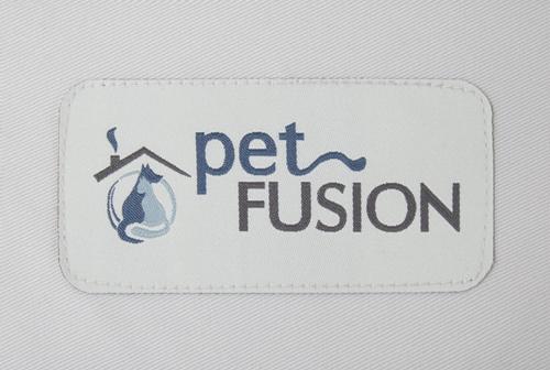 Show full view: PetFusion Ultimate Lounge Memory Foam Bolster Cat & Dog Bed with Removable Cover, Sandstone, Large slide 8 of 9