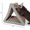 Show in main carousel: PetFusion Vertical Cat Scratcher Toy with Catnip, Warm Gray, Standard slide 7 of 10