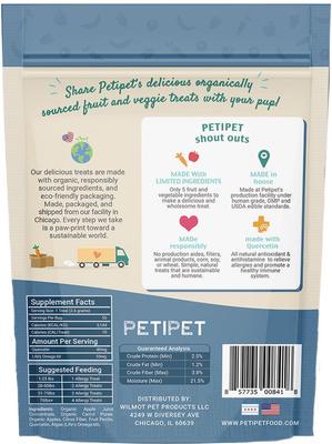 Show full view: PETIPET Allergy + Immunity with Quercetin & Omega 3 Apple & Carrot Flavored Soft Chew Allergy Supplement for Dogs, 7-oz bag slide 3 of 9