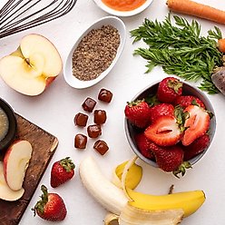 PETIPET Bananas + Strawberries Bites Soft & Chewy Dog treats, 5-oz bag slide 2 of 9