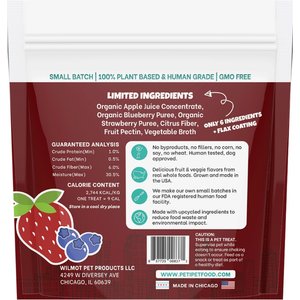 PETIPET Wildberry Bites Soft & Chewy Dog Treats, 5-oz bag