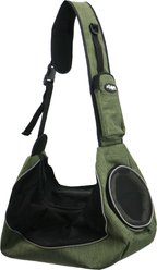 Petique Adjustable Sling Pet Carrier, Green