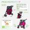 Show in main carousel: Petique Dog & Cat Stroller, Razzberry slide 5 of 11
