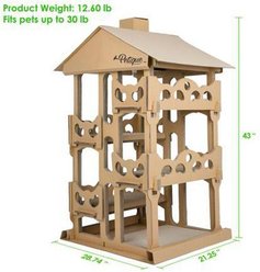 Petique Feline Chateau Cat Scratcher Toy slide 2 of 5