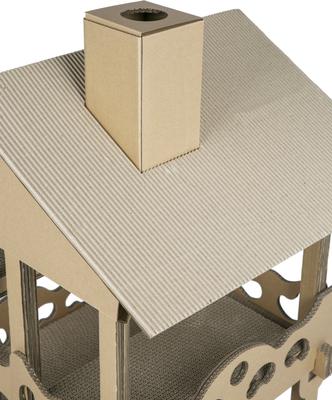 Show full view: Petique Feline Chateau Cat Scratcher Toy slide 5 of 6