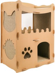 Petique Feline Penthouse Cat Scratcher Toy