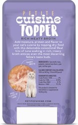 Petite Cuisine Tuna Recipe in Broth Grain-Free Wet Cat Food Topper, 1.3-oz pouch, case of 12 slide 2 of 6