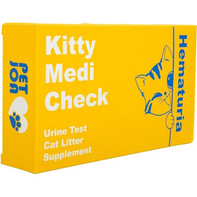 PETJOA PETJOA Kitty-Medi-Check-Hematuria Urine Detector Cat Litter Supplement, 0.46-lb box