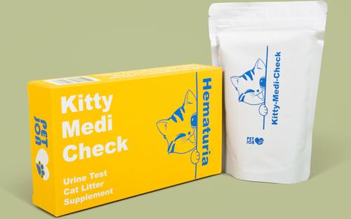 Show full view: PETJOA Kitty-Medi-Check-Hematuria Urine Detector Cat Litter Supplement, 0.46-lb box slide 5 of 11