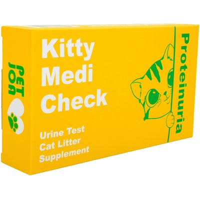 PETJOA PETJOA Kitty-Medi-Check-Proteinuria Urine Detector Cat Litter Supplement, 0.46-lb box