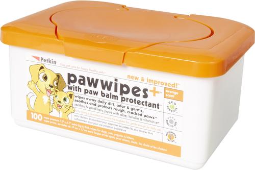 Show full view: Petkin Dog & Cat Paw Wipes, 100 count slide 4 of 8