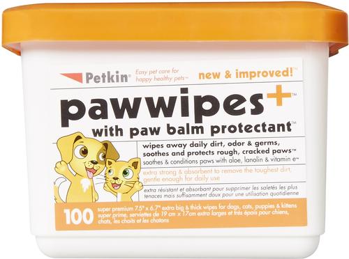 Show full view: Petkin Dog & Cat Paw Wipes, 100 count slide 6 of 8