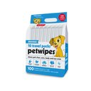 Petkin Original Travel Pack Vanilla Scented Dog & Cat Wipes, 100 count