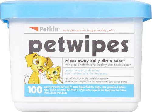 Show full view: Petkin Petwipes Fresh Scent Dog & Cat Wipes, 100 count slide 9 of 11