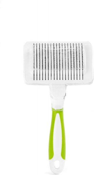 Show full view: Petkin Self Cleaning ShedAway Dog Brush slide 1 of 2