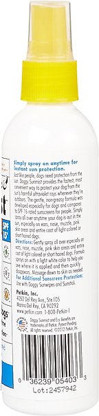Show full view: Petkin SPF 15 Doggy Sun Mist, 4-fl oz bottle slide 2 of 10