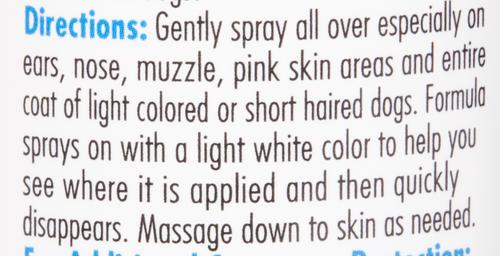 Show full view: Petkin SPF 15 Doggy Sun Mist, 4-fl oz bottle slide 4 of 10