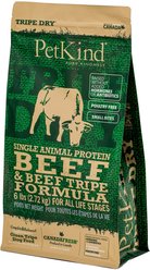 PetKind Beef Tripe Dry Dog Food, 6-lb bag
