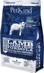 PetKind SAP Lamb Tripe Weight Management Dry Dog Food, 6-lb bag