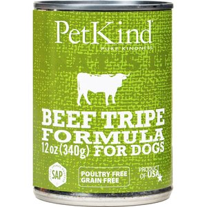 PetKind That's It! Beef Tripe Grain-Free Canned Dog Food, 12.8-oz, case of 12
