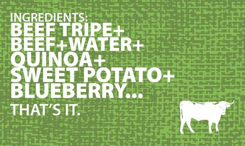 Show full view: PetKind That's It! Beef Tripe Grain-Free Canned Dog Food, 12.8-oz, case of 12 slide 3 of 6