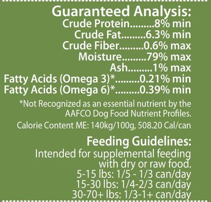 Show full view: PetKind That's It! Beef Tripe Grain-Free Canned Dog Food, 12.8-oz, case of 12 slide 4 of 6