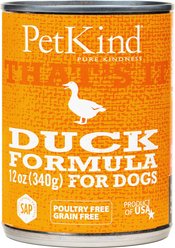 PetKind That's It! Duck Grain-Free Canned Dog Food, 12.8-oz, case of 12