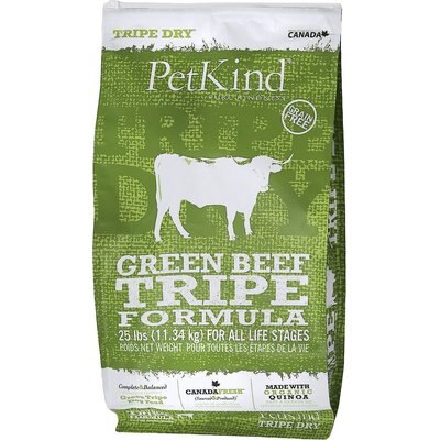 PetKind PetKind Tripe Dry Green Beef Tripe Formula Dry Dog Food, 25-lb bag