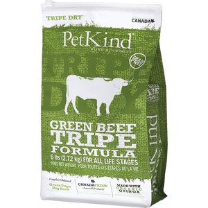 PETKIND Tripe Dry Grain-Free Venison Tripe Formula Dry Dog Food, 6