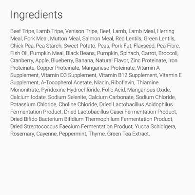 Show full view: PetKind Tripe Dry Grain-Free Red Meat & Green Tripe Formula Dry Dog Food, 25-lb bag slide 5 of 11