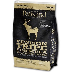 PetKind Tripe Dry Grain-Free Venison Tripe Formula Dry Dog Food, 6-lb bag