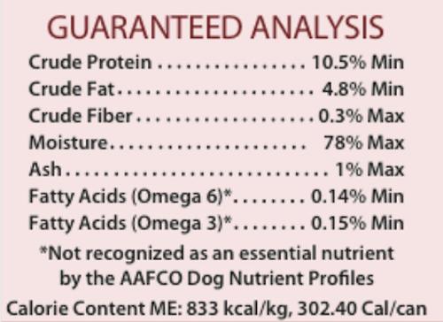 Show full view: PetKind Tripett Green Venison Tripe Grain- Free Canned Dog Food, 12.8-oz, case of 12 slide 7 of 9