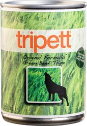 PetKind Tripett Original Formula Green Beef Tripe Grain-Free Canned Dog Food, 12-oz, case of 12 slide 1 of 7